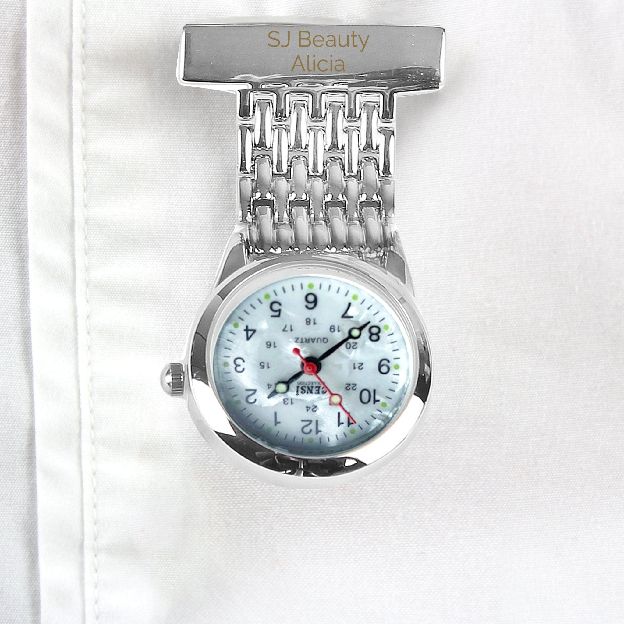 Personalised Nurse's Fob Watch | Inspired Creative Gifts | UK Supplier