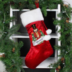 Personalised Nutcracker Red Stocking | Inspired Creative Gifts | UK Supplier