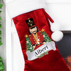 Personalised Nutcracker Red Stocking | Inspired Creative Gifts | UK Supplier