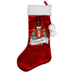 Personalised Nutcracker Red Stocking | Inspired Creative Gifts | UK Supplier