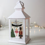 Personalised Nutcracker White Lantern | Inspired Creative Gifts | UK Supplier