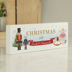 Personalised Nutcracker Wooden Mantel Decoration | Inspired Creative Gifts | UK Supplier