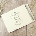 Personalised Ornate Swirl Hardback Guest Book & Pen | Inspired Creative Gifts | UK Supplier