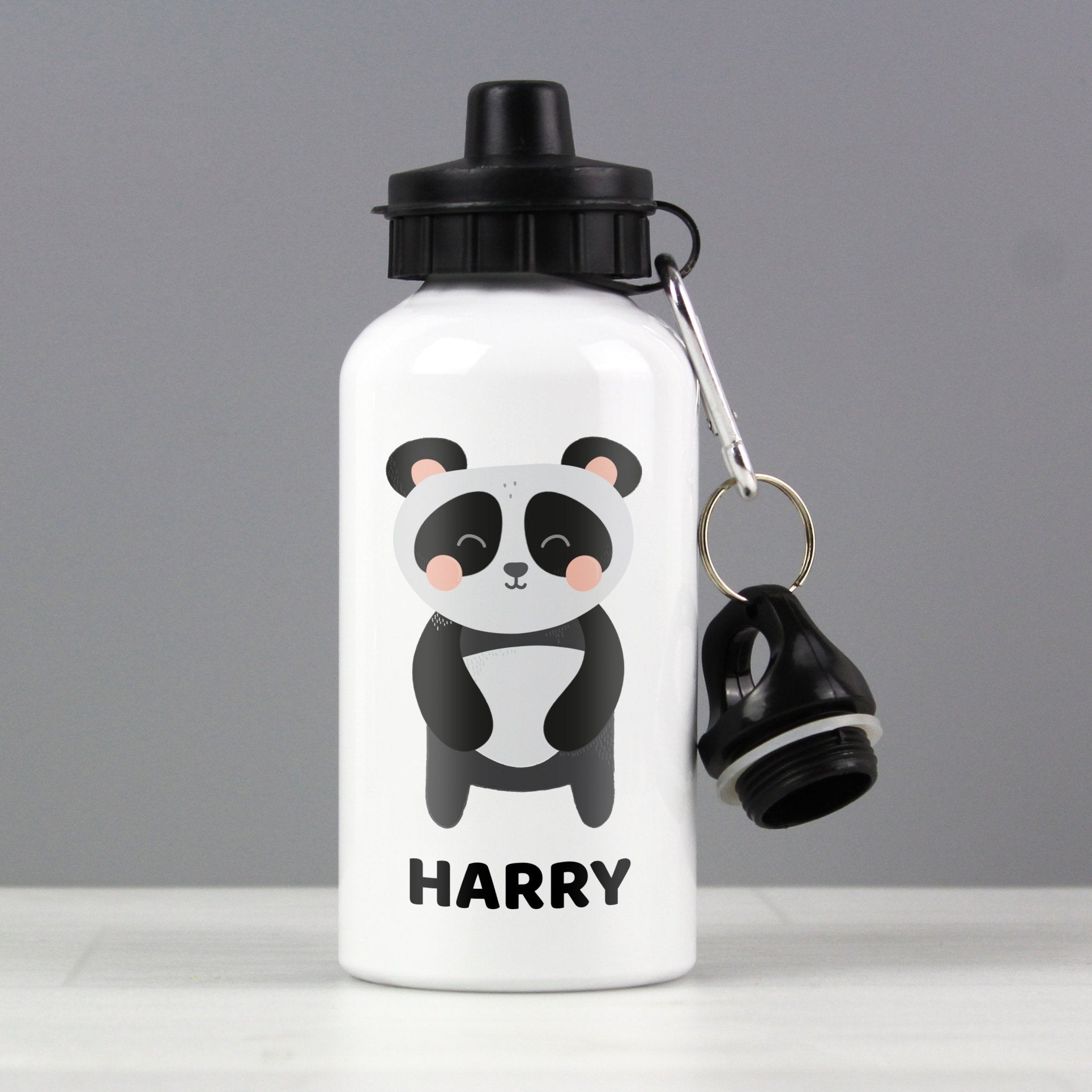 Personalised Panda Drinks Bottle | Inspired Creative Gifts | UK Supplier