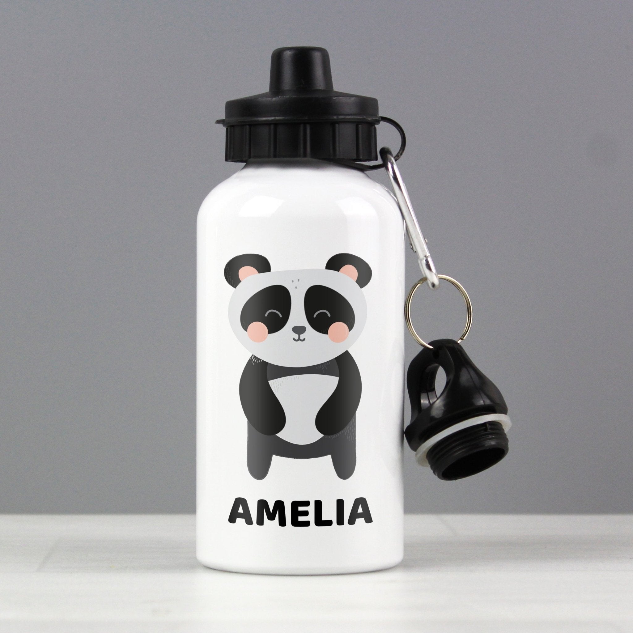 Personalised Panda Drinks Bottle | Inspired Creative Gifts | UK Supplier