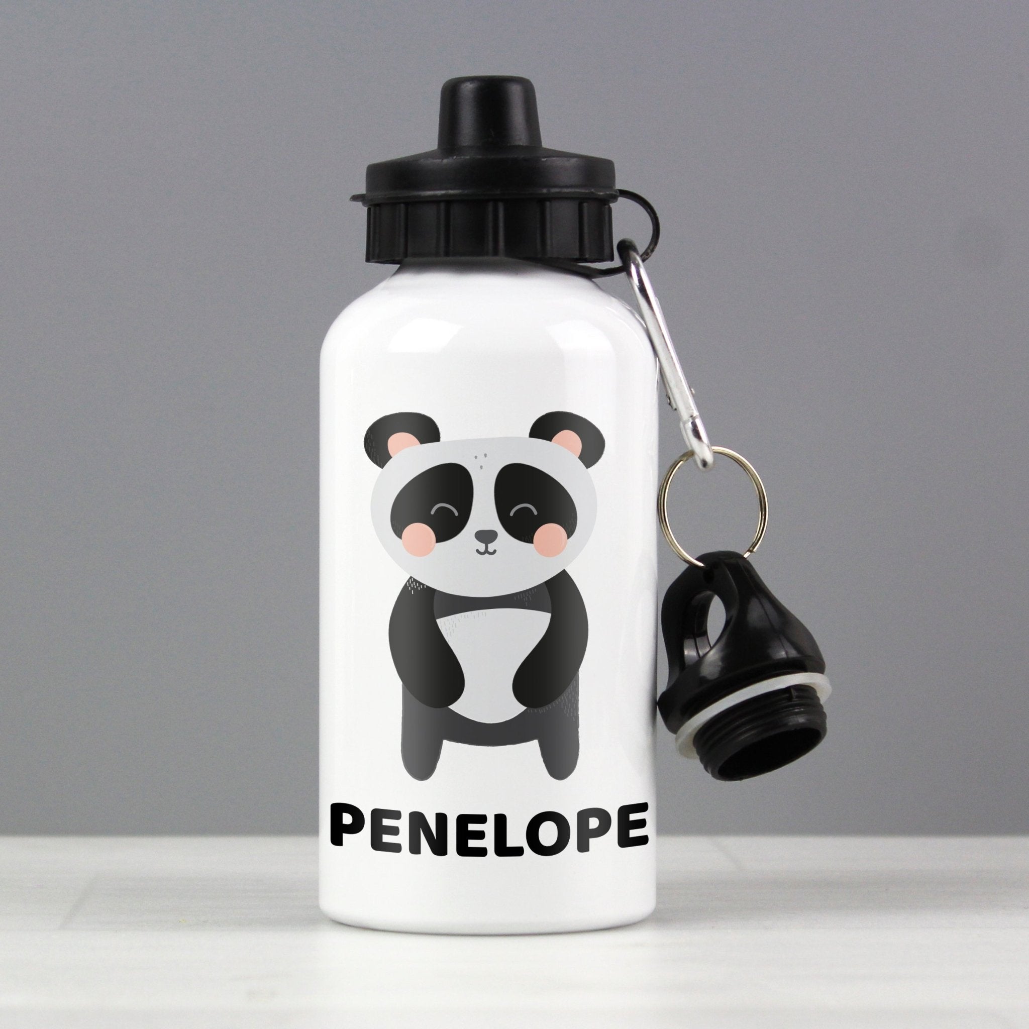 Personalised Panda Drinks Bottle | Inspired Creative Gifts | UK Supplier