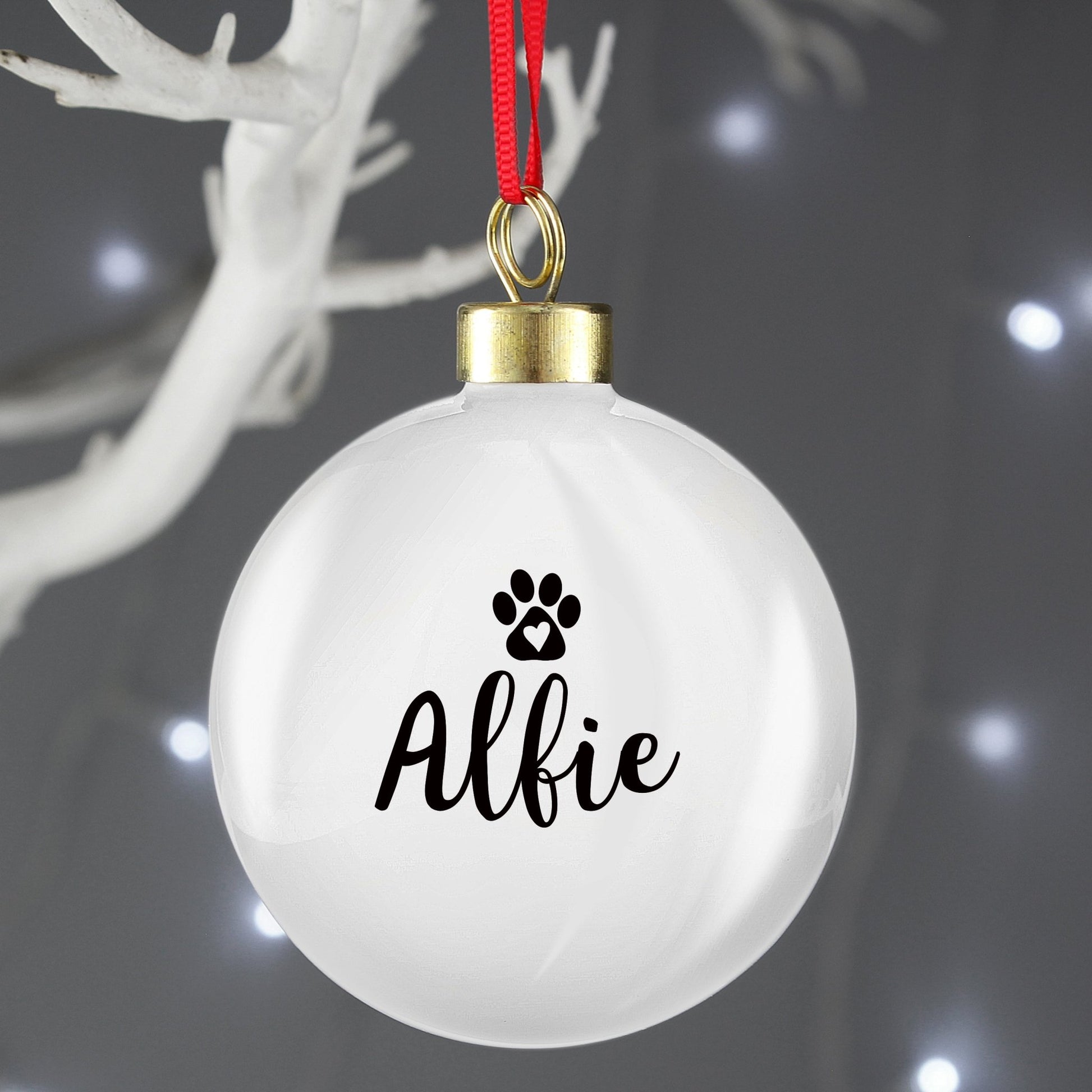 Personalised Pet Bauble | Inspired Creative Gifts | UK Supplier