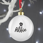 Personalised Pet Bauble | Inspired Creative Gifts | UK Supplier