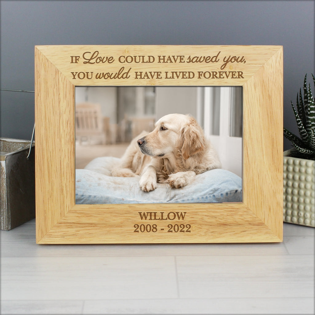 Personalised Pet Memorial 6x4 Photo Frame | Inspired Creative Gifts | UK Supplier