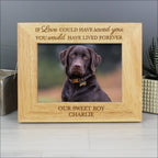 Personalised Pet Memorial 6x4 Photo Frame | Inspired Creative Gifts | UK Supplier