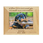 Personalised Pet Memorial 6x4 Photo Frame | Inspired Creative Gifts | UK Supplier