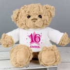 Personalised Pink Big Age Teddy Bear | Inspired Creative Gifts