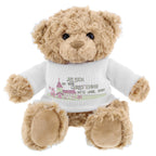Personalised Pink Church Teddy Bear | Inspired Creative Gifts | UK Supplier