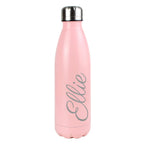 Personalised Pink Metal Insulated Drinks Bottle | Inspired Creative Gifts | UK Supplier