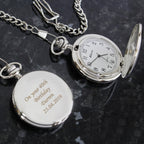 Personalised Pocket Fob Watch | Inspired Creative Gifts | UK Supplier