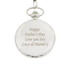 Personalised Pocket Fob Watch | Inspired Creative Gifts | UK Supplier