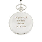 Personalised Pocket Fob Watch | Inspired Creative Gifts | UK Supplier