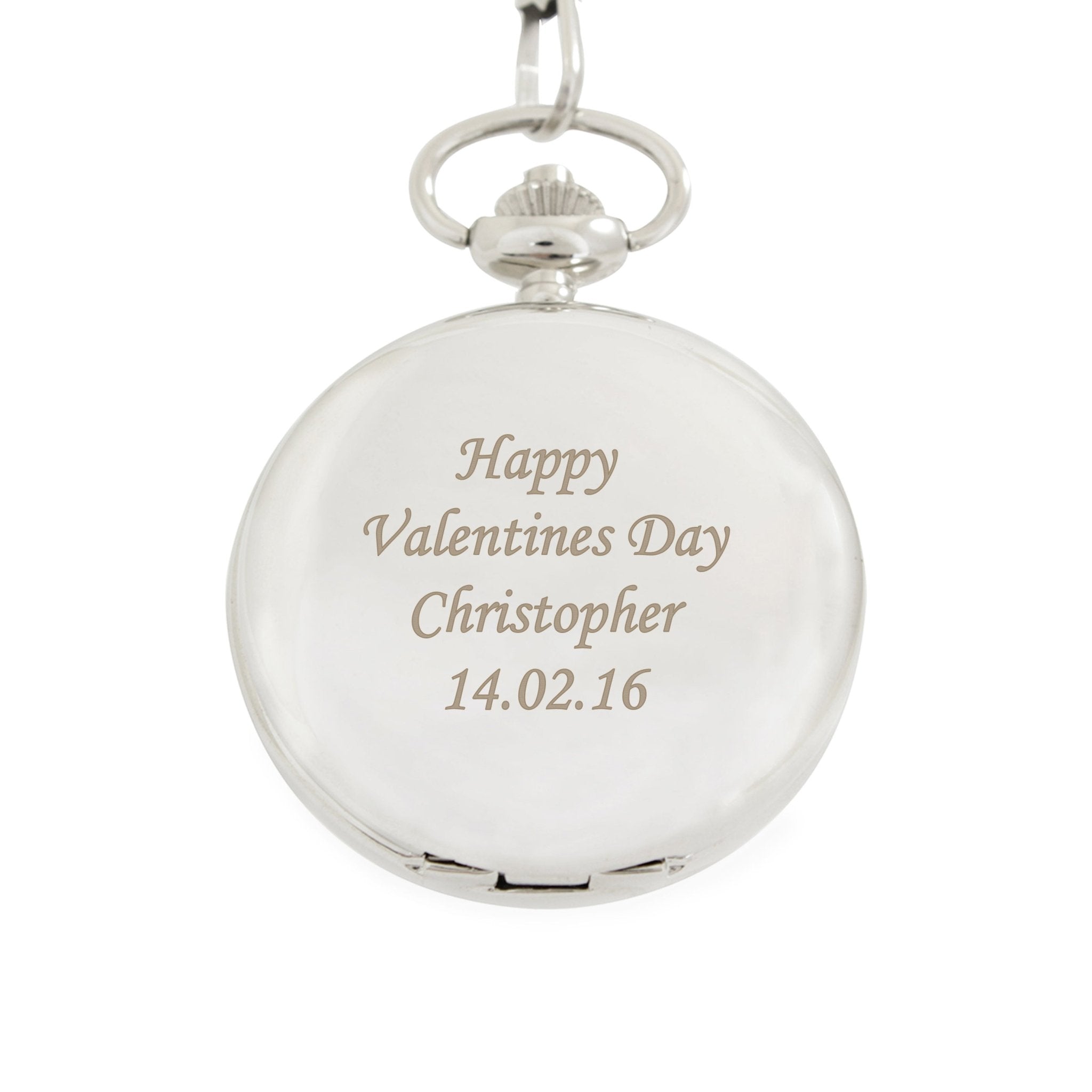 Personalised Pocket Fob Watch | Inspired Creative Gifts | UK Supplier
