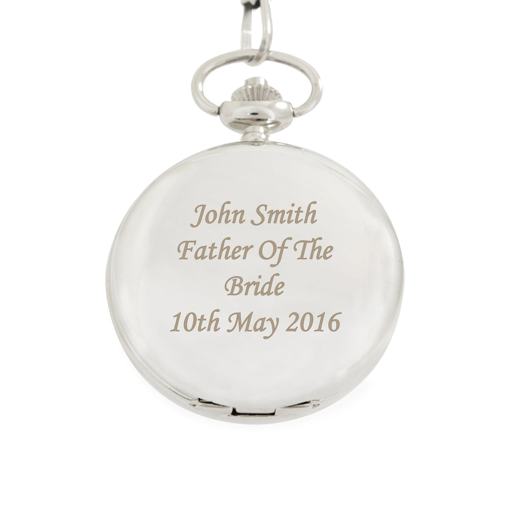 Personalised Pocket Fob Watch | Inspired Creative Gifts | UK Supplier
