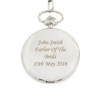 Personalised Pocket Fob Watch | Inspired Creative Gifts | UK Supplier