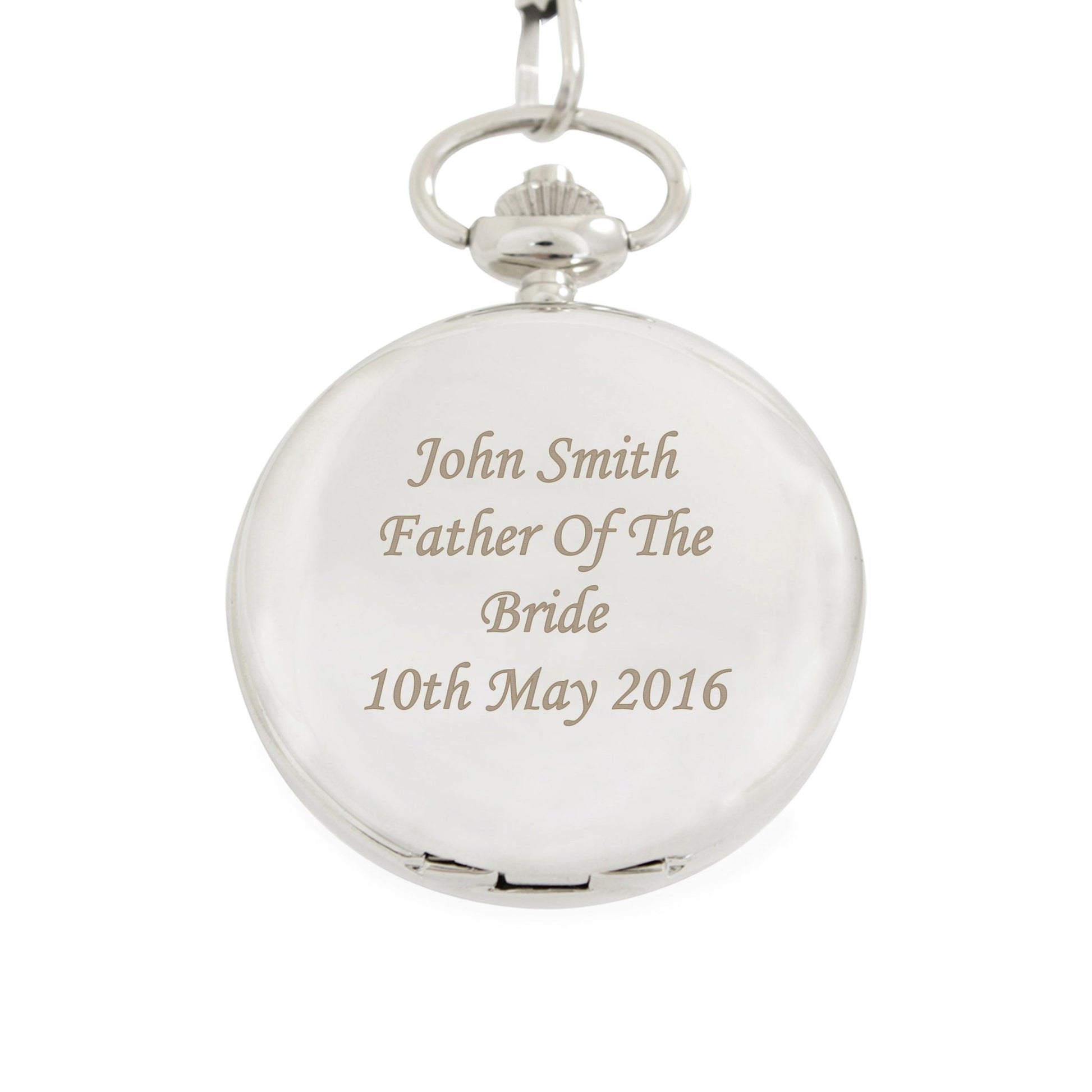 Personalised Pocket Fob Watch | Inspired Creative Gifts | UK Supplier