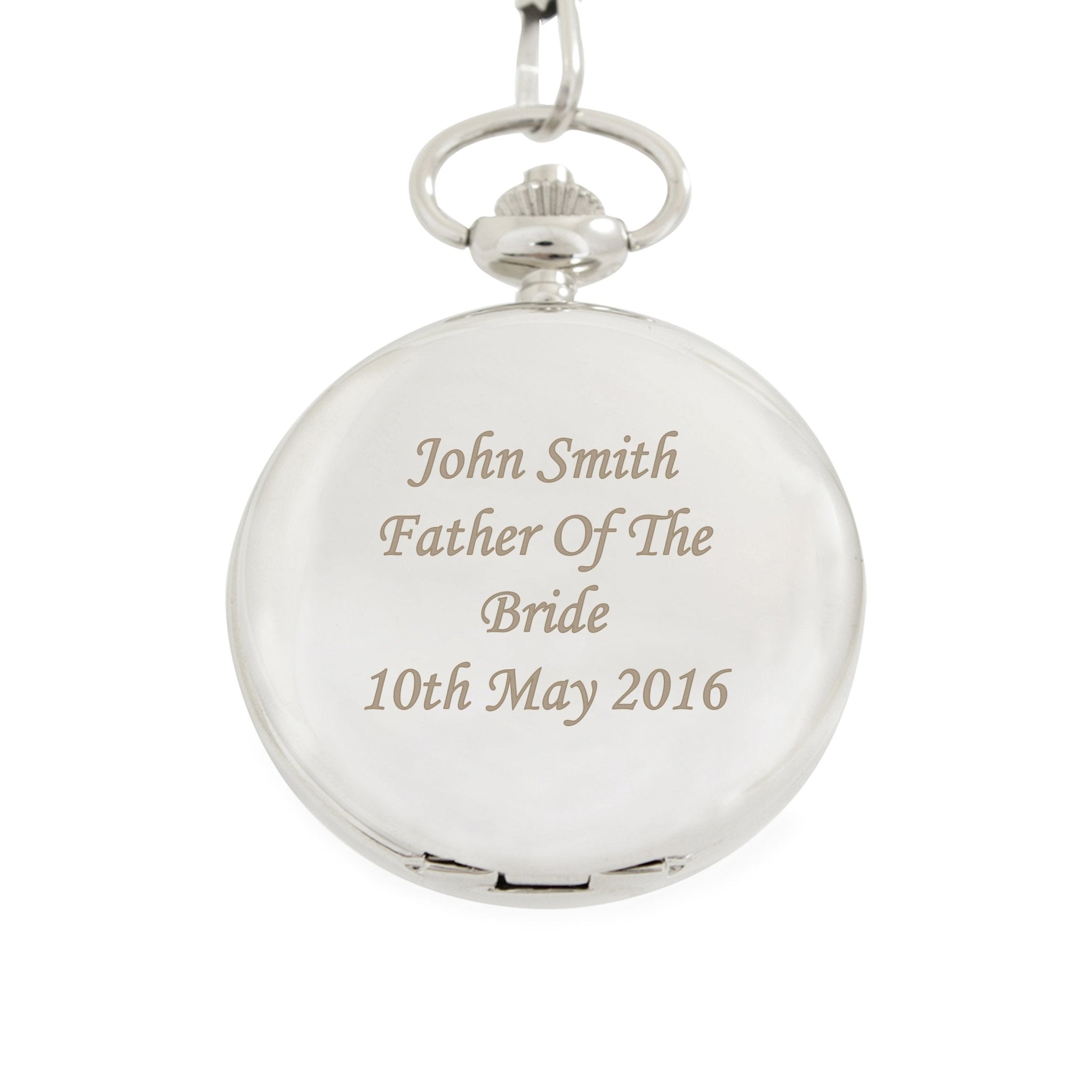 Personalised Pocket Fob Watch | Inspired Creative Gifts | UK Supplier