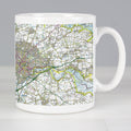 Personalised Present Day Edition Map Mug | Inspired Creative Gifts | UK Supplier