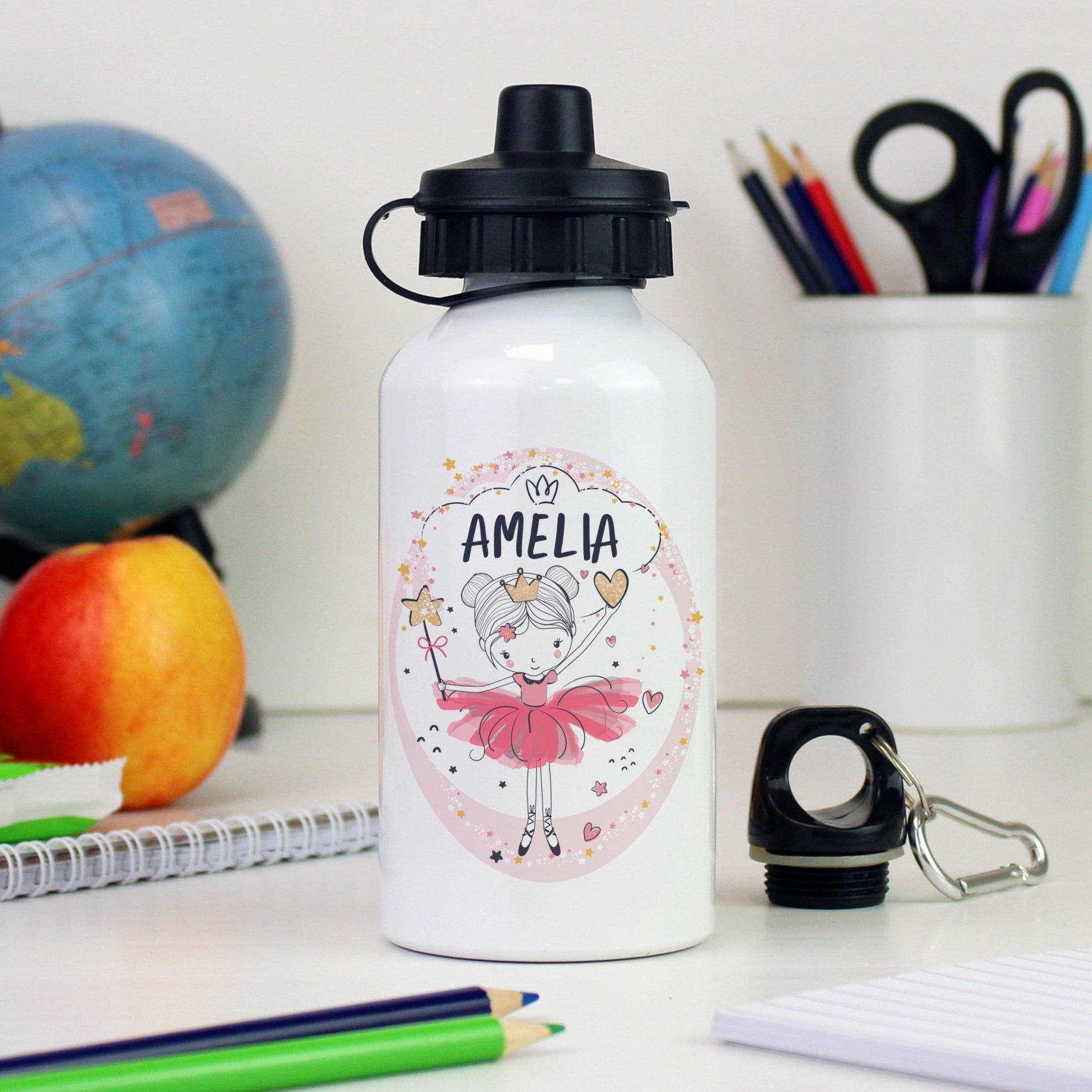 Personalised Princess Ballerina Drinks Bottle | Inspired Creative Gifts