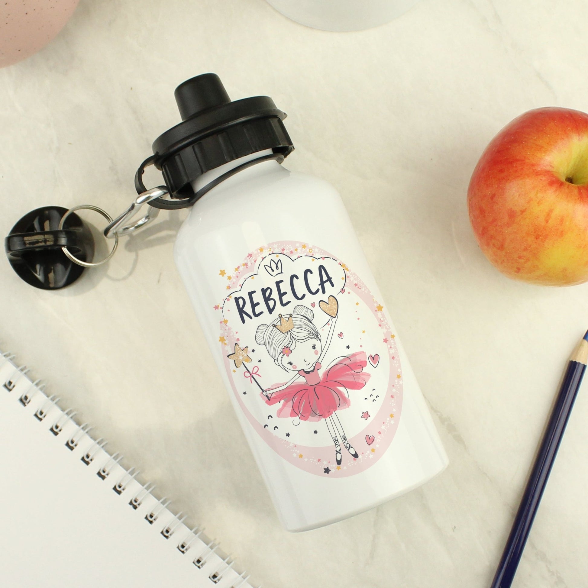 Personalised Princess Ballerina Drinks Bottle | Inspired Creative Gifts