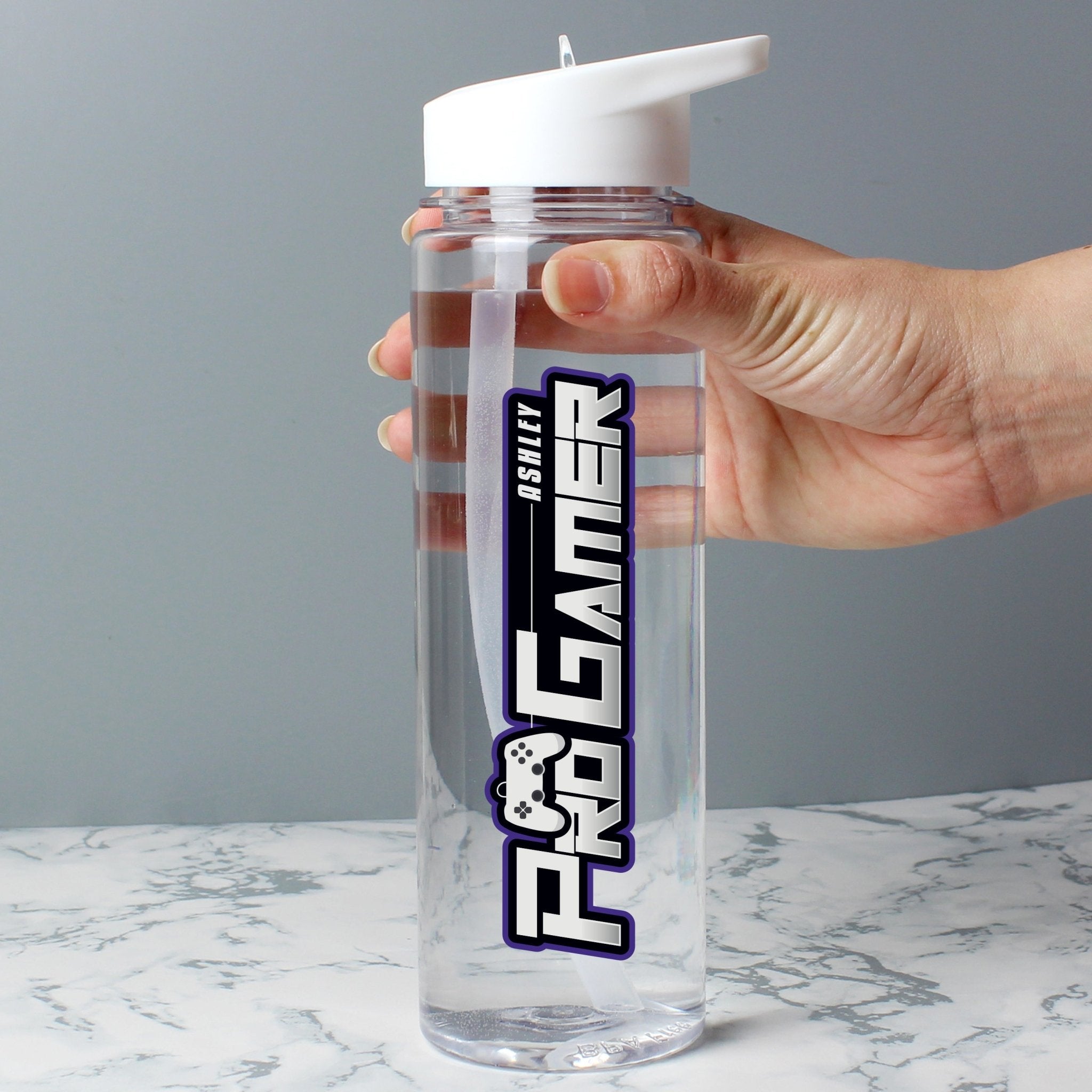 Personalised Pro Gamer Water Bottle | Inspired Creative Gifts | UK Supplier