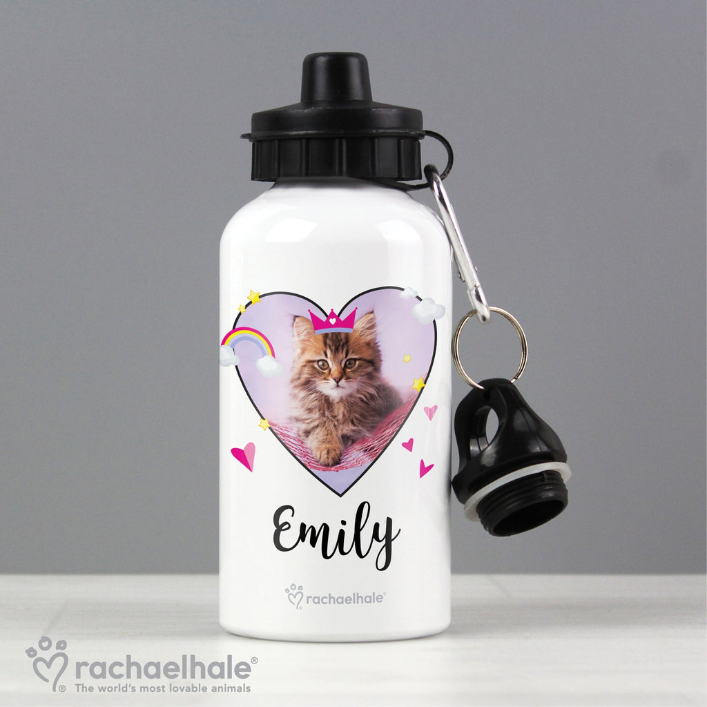 Personalised Rachael Hale Cute Cat Drinks Bottle | Inspired Creative Gifts