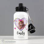 Personalised Rachael Hale Cute Cat Drinks Bottle | Inspired Creative Gifts | UK Supplier