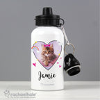 Personalised Rachael Hale Cute Cat Drinks Bottle | Inspired Creative Gifts | UK Supplier