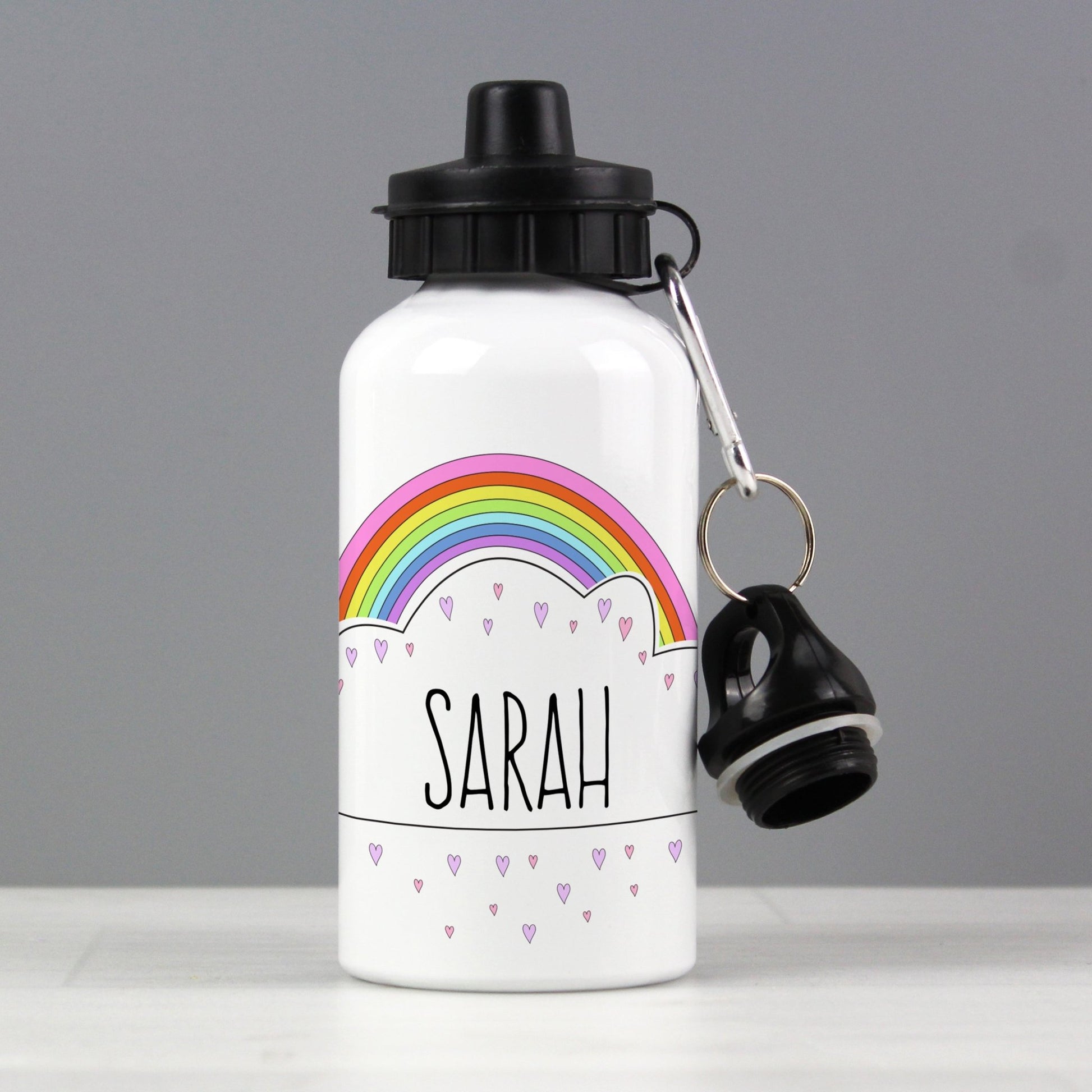Personalised Rainbow Drinks Bottle | Inspired Creative Gifts