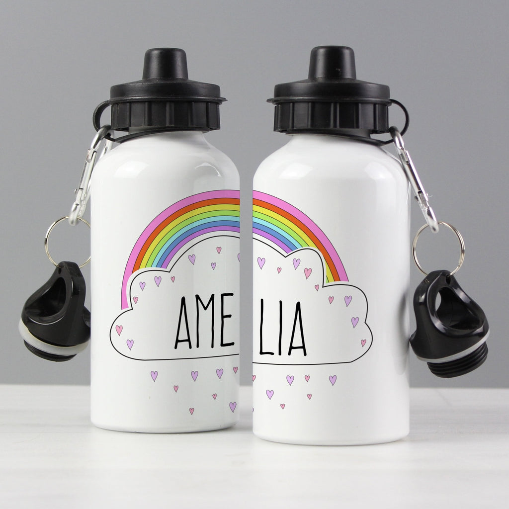 Personalised Rainbow Drinks Bottle | Inspired Creative Gifts