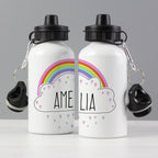 Personalised Rainbow Drinks Bottle | Inspired Creative Gifts | UK Supplier