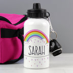 Personalised Rainbow Drinks Bottle | Inspired Creative Gifts | UK Supplier