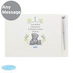 Personalised Religious Cross Hardback Guest Book & Pen | Inspired Creative Gifts | UK Supplier