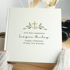 Personalised Religious Cross Square Photo Album | Inspired Creative Gifts | UK Supplier