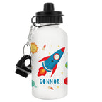 Personalised Rocket Drinks Bottle | Inspired Creative Gifts | UK Supplier