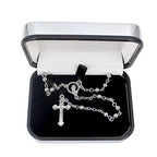 Personalised Rosary Beads and Cross Trinket Box | Inspired Creative Gifts | UK Supplier