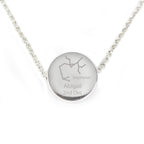 Personalised Sagittarius Zodiac Star Sign Silver Tone Necklace (November 22nd - December 21st) | Inspired Creative Gifts | UK Supplier