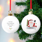 Personalised Santa Claus Bauble | Inspired Creative Gifts | UK Supplier