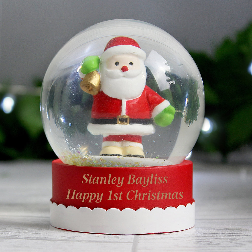 Personalised Santa Snow Globe | Inspired Creative Gifts