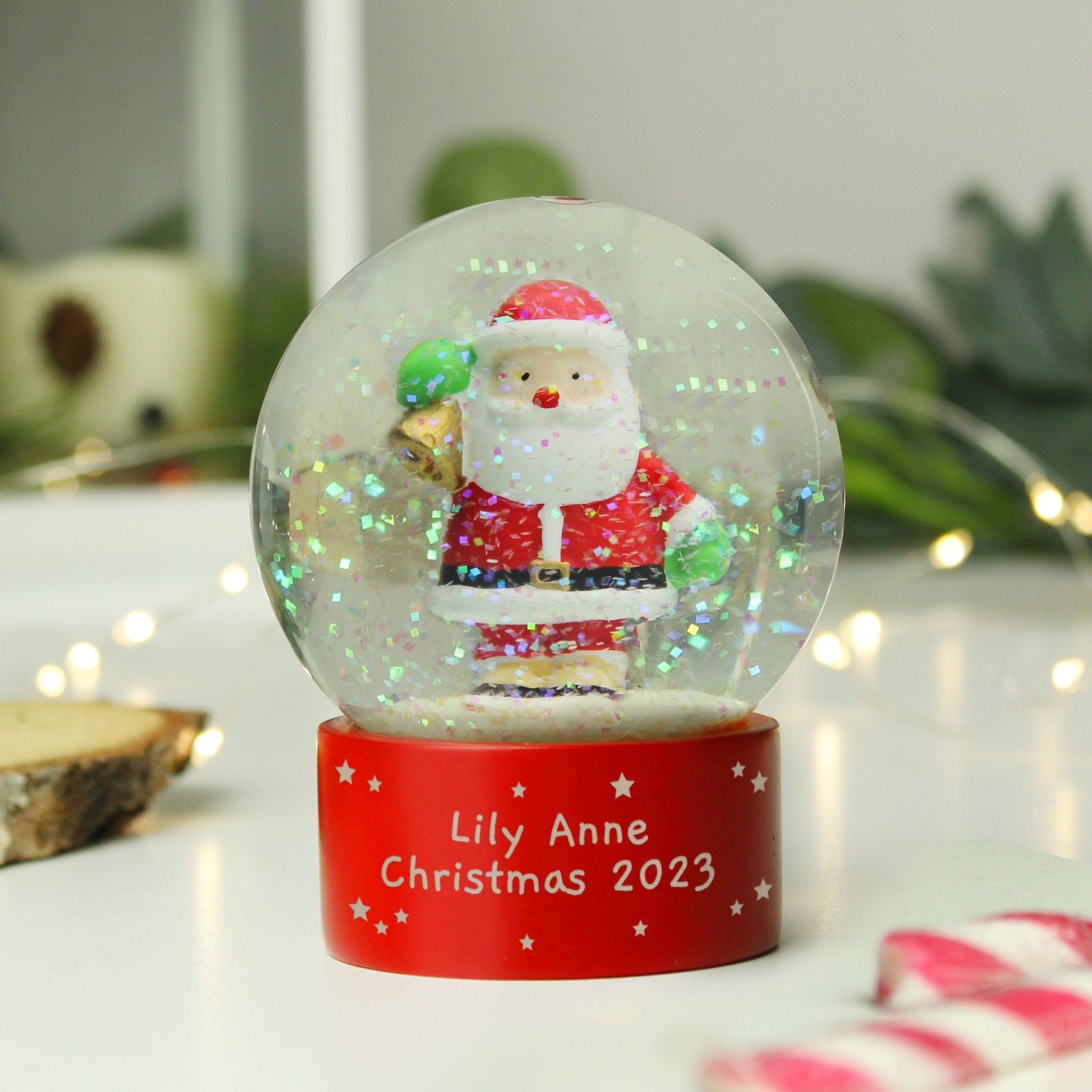Custom Christmas Globe - Holiday Keepsake Gift | Inspired Creative Gifts | UK Supplier