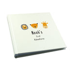 Personalised Scandi Safari Animals Square Photo Album | Inspired Creative Gifts | UK Supplier