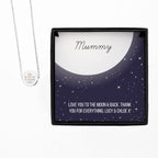 Personalised Sentiment Disc Necklace and Box | Inspired Creative Gifts | UK Supplier