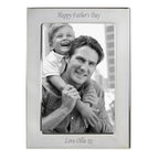 Personalised Silver Plated 6x4 Photo Frame | Inspired Creative Gifts | UK Supplier