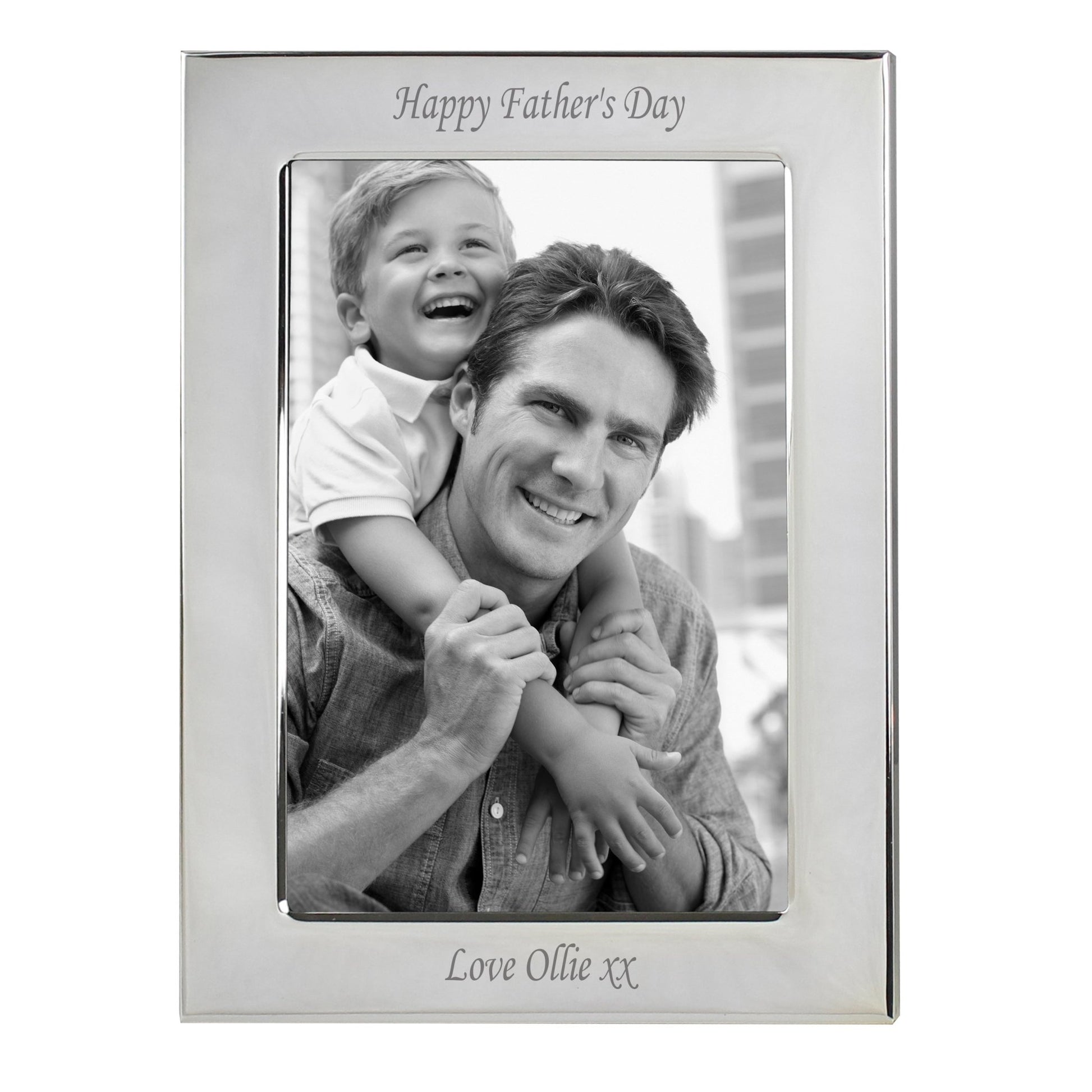 Personalised Silver Plated 6x4 Photo Frame | Inspired Creative Gifts | UK Supplier