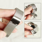 Personalised Silver with Mesh Style Strap Watch | Inspired Creative Gifts | UK Supplier